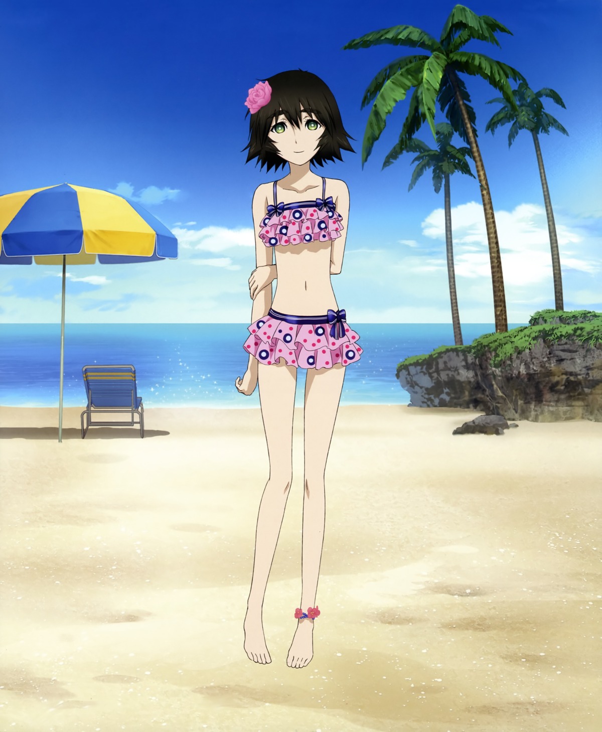 bikini shiina_mayuri steins;gate swimsuits