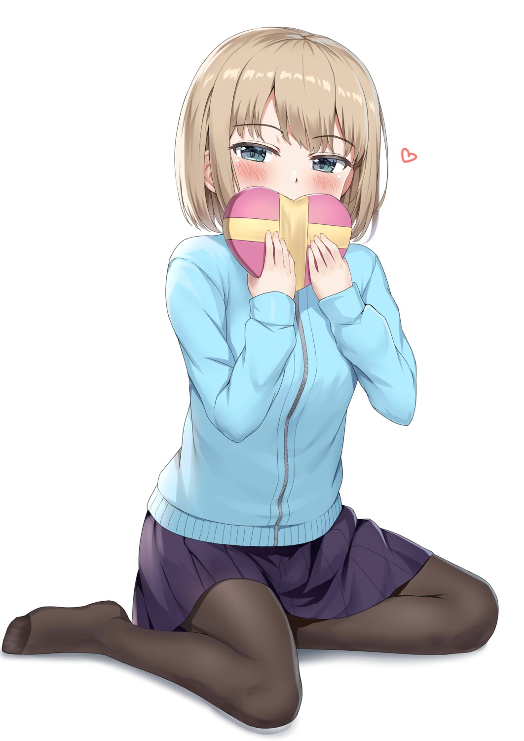 nedia_r pantyhose seifuku sweater valentine