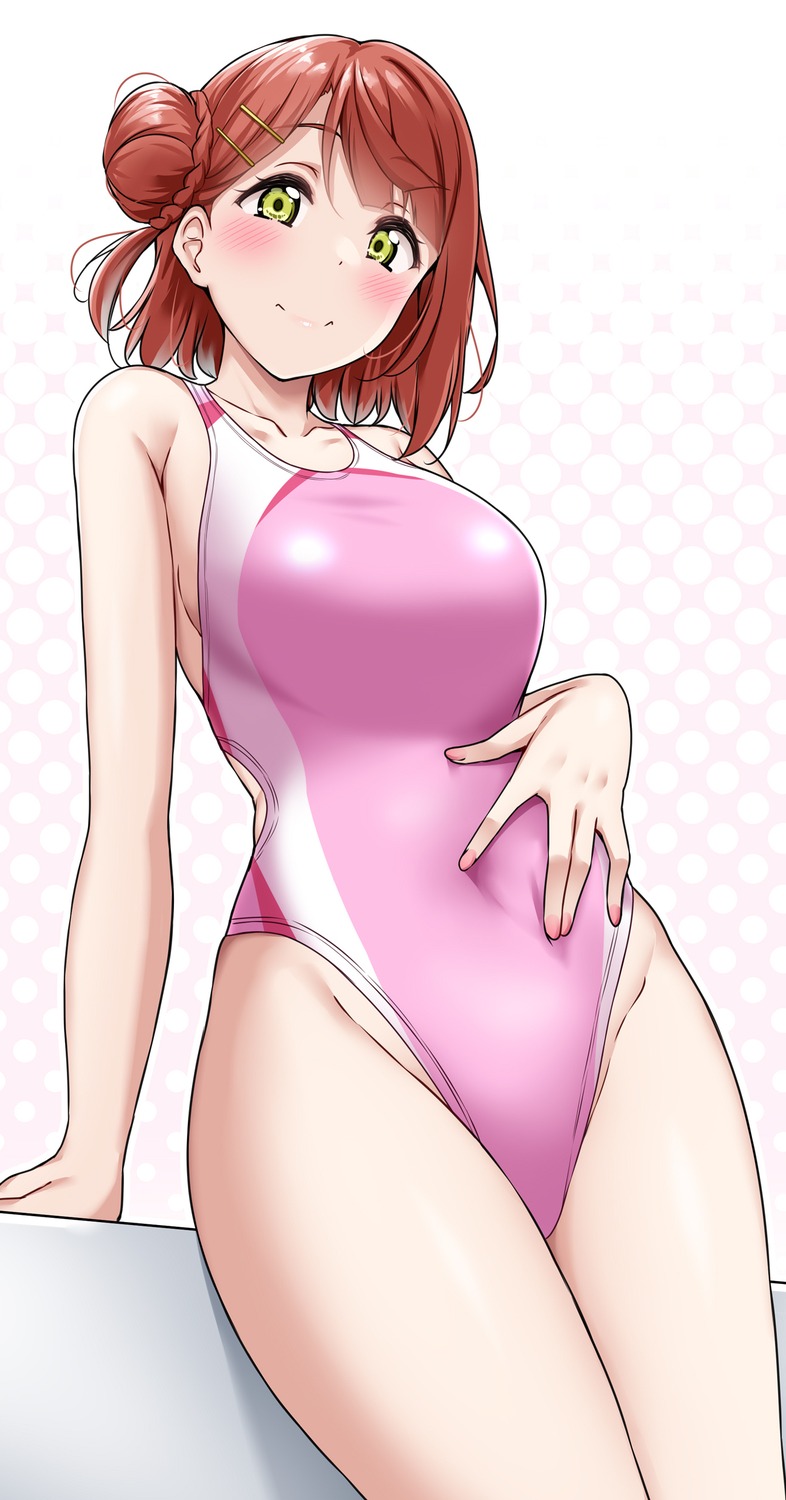 love_live!_nijigasaki_high_school_idol_club swimsuits uehara_ayumu yopparai_oni