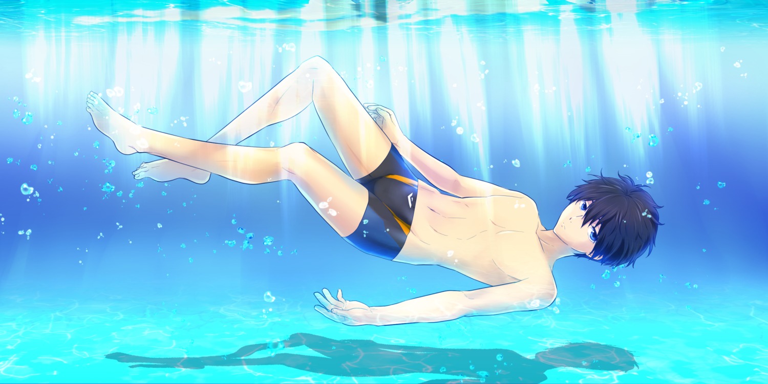 nekoman10 free! high speed! nanase haruka male swimsuits | #357354 |  yande.re