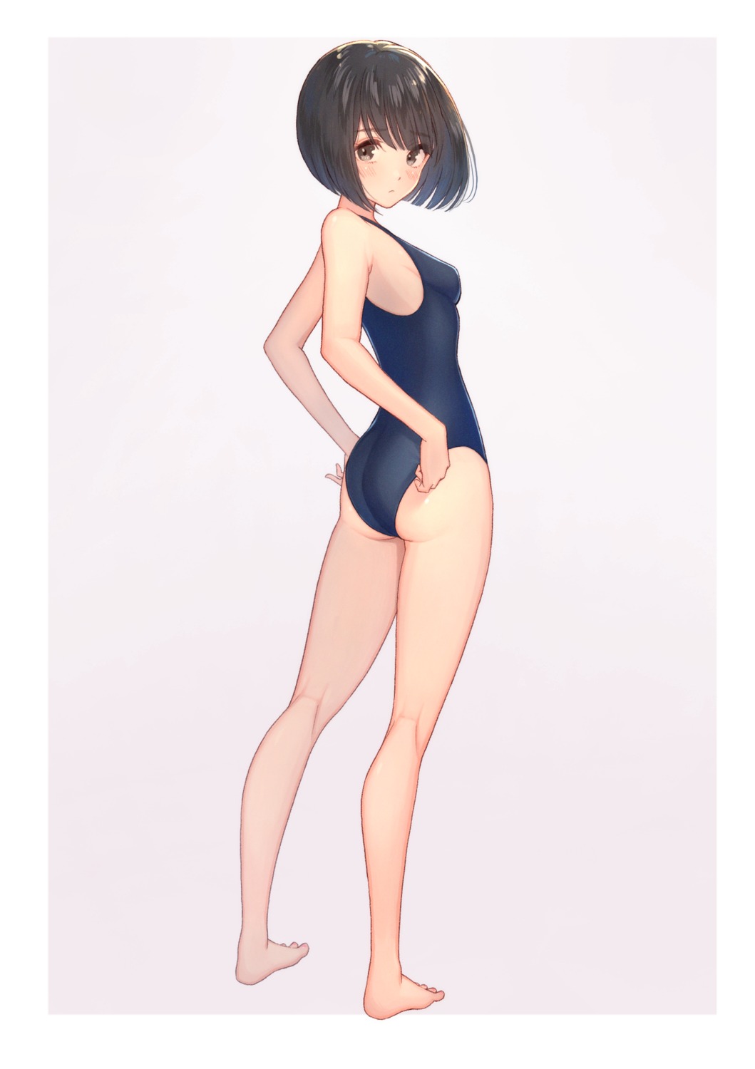ass school_swimsuit swimsuits tanbonota46