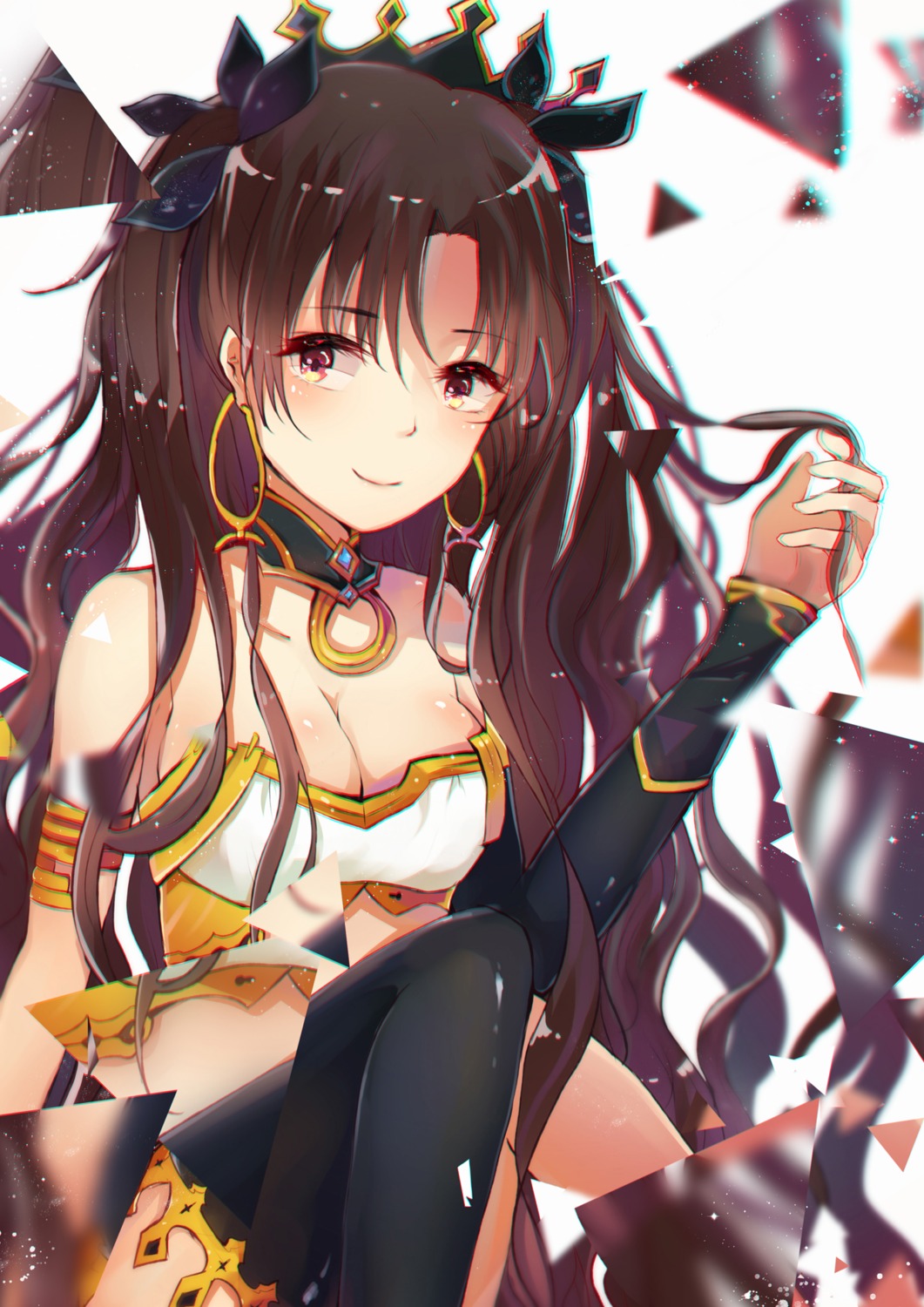 bikini_armor cleavage fate/grand_order ishtar_(fate/grand_order) slass thighhighs toosaka_rin