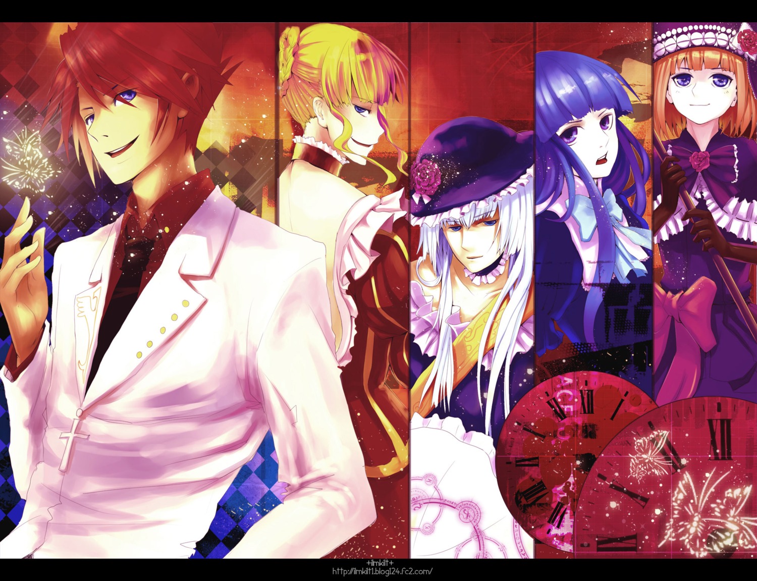 beatrice eva_beatrice frederica_bernkastel junefeier umineko_no_naku_koro_ni ushiromiya_battler virgilia