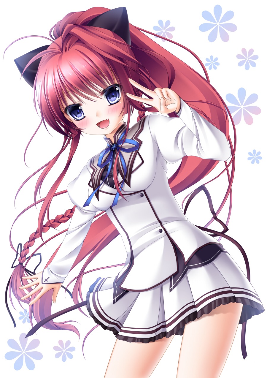 inui_sana mashiroiro_symphony seifuku shitou