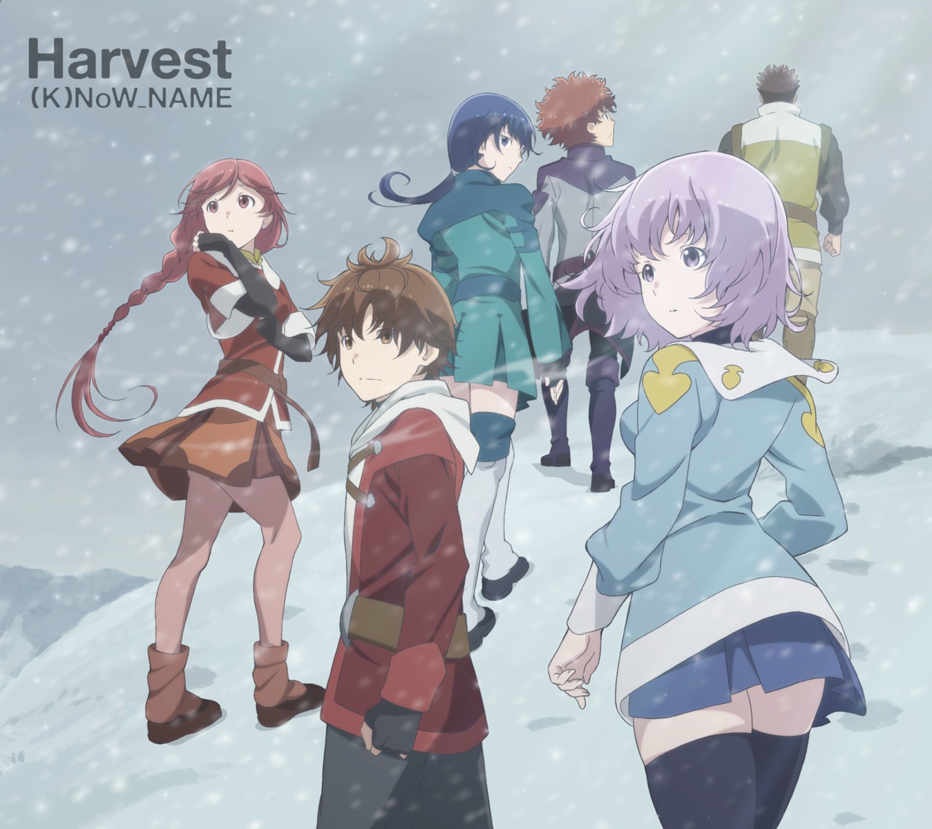 disc_cover hai_to_gensou_no_grimgar haruhiro merry moguzo pantyhose ranta shihoru thighhighs yume_(grimgar)