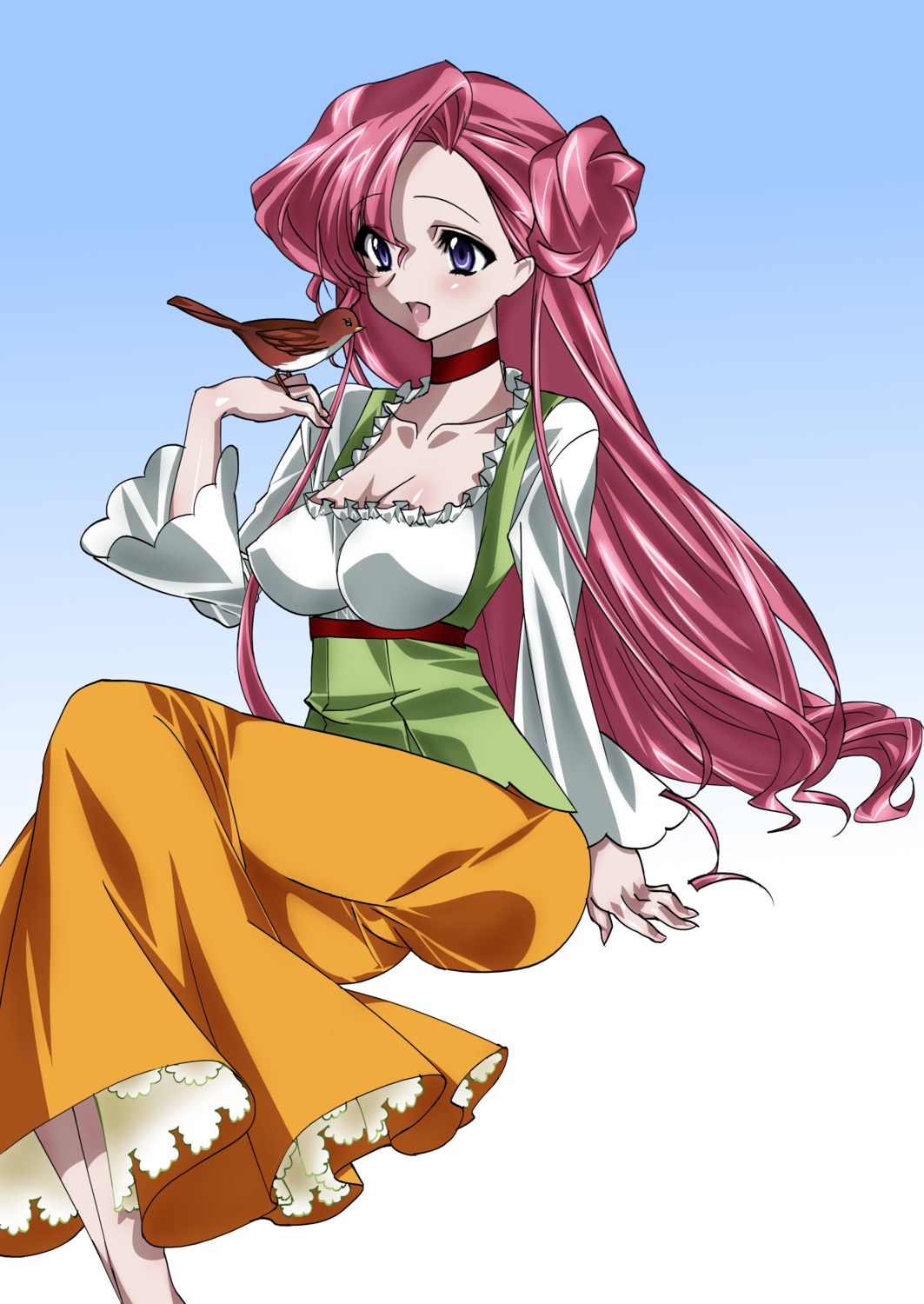 cleavage code_geass dress euphemia_li_britannia maetaku