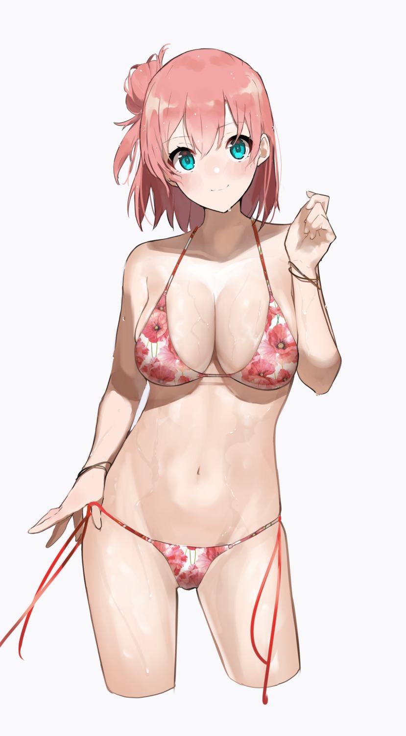 bikini swimsuits takita_(takita3411) wet yahari_ore_no_seishun_lovecome_wa_machigatteiru. yuigahama_yui