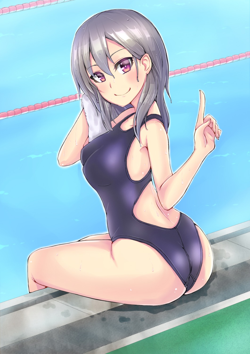 anko_jamu ass swimsuits wet