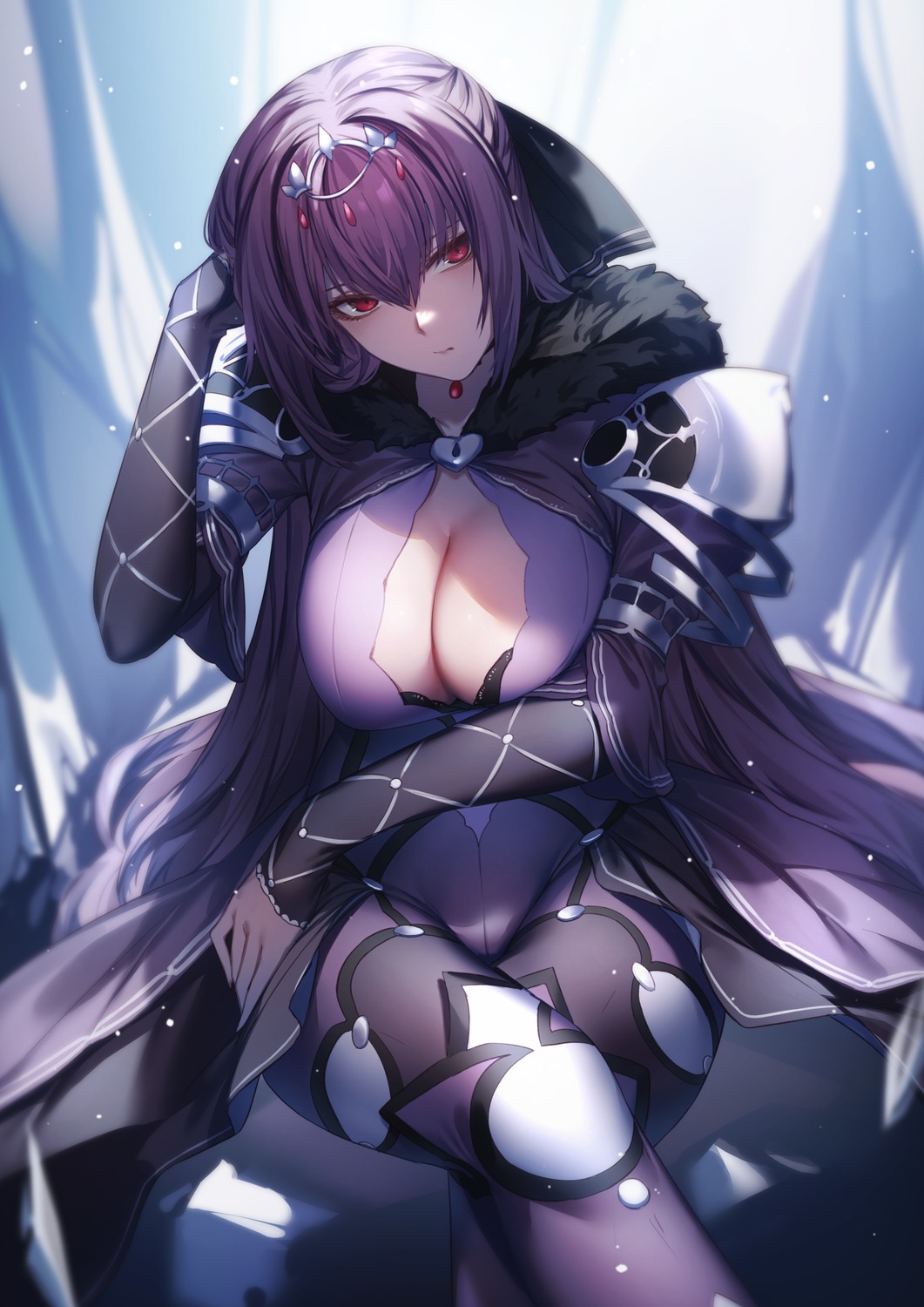 bodysuit bra fate/grand_order genyaky scathach_skadi