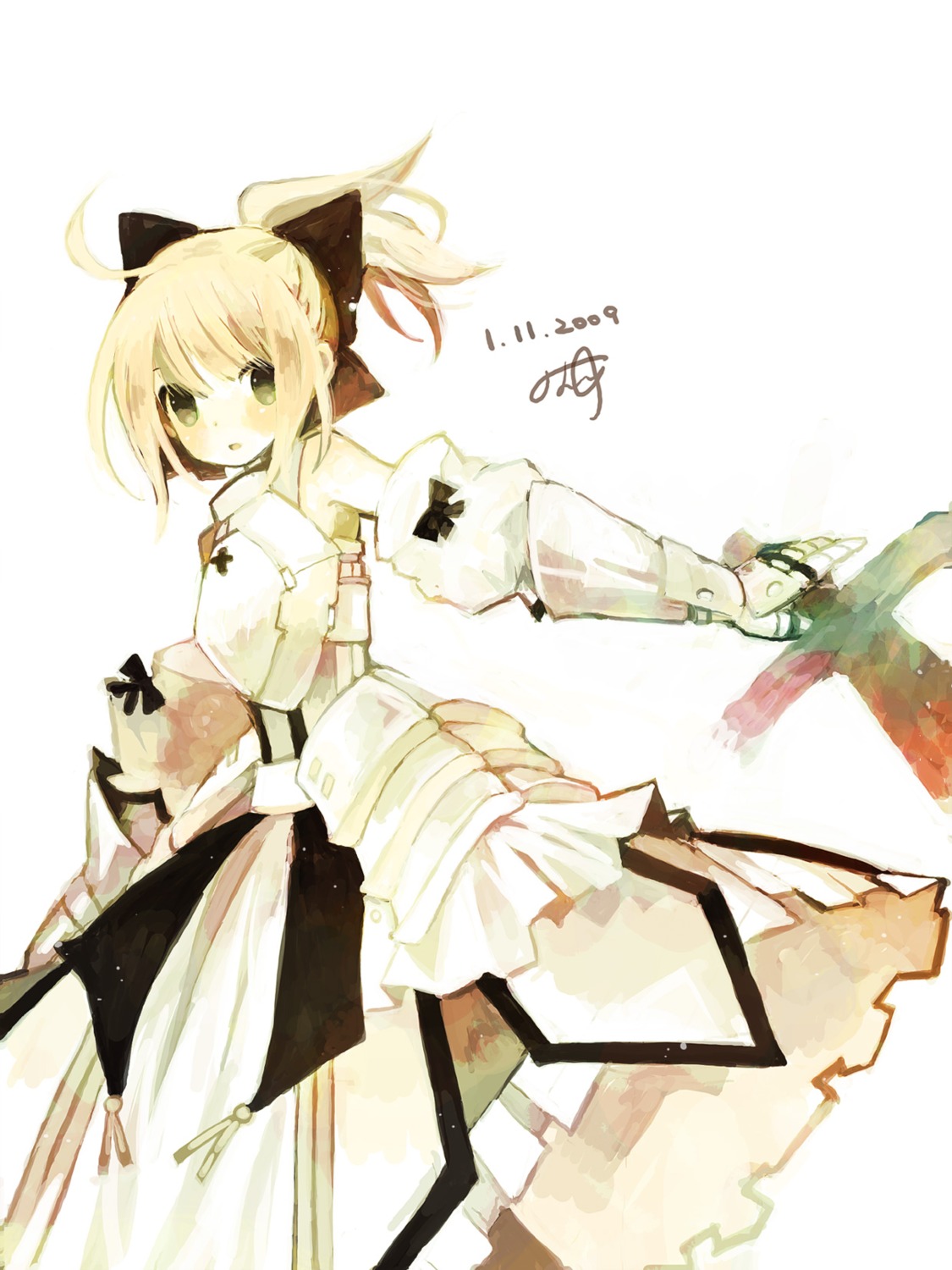 fate/stay_night fate/unlimited_codes kashiwaba_hisano saber saber_lily