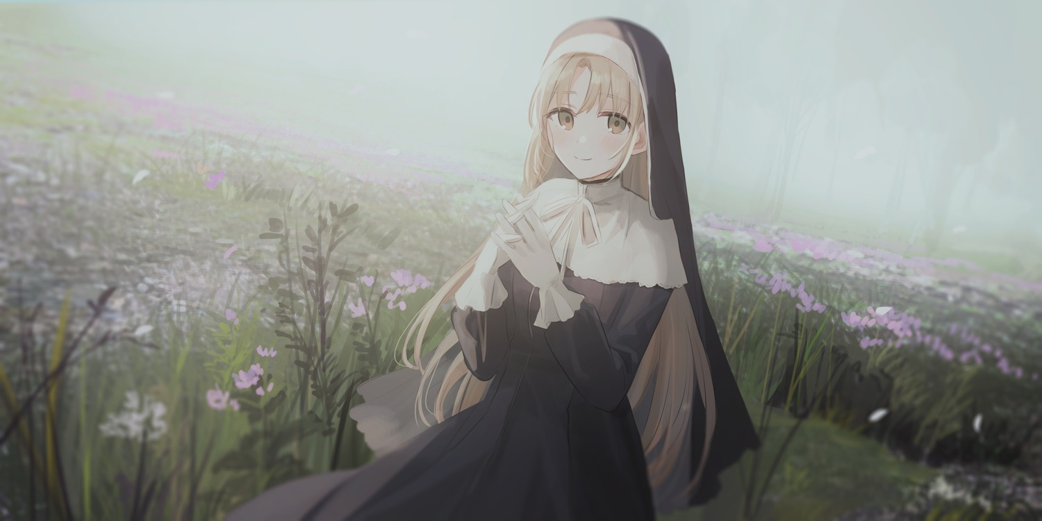 chihuri nijisanji nijisanji_seeds nun sister_cleaire