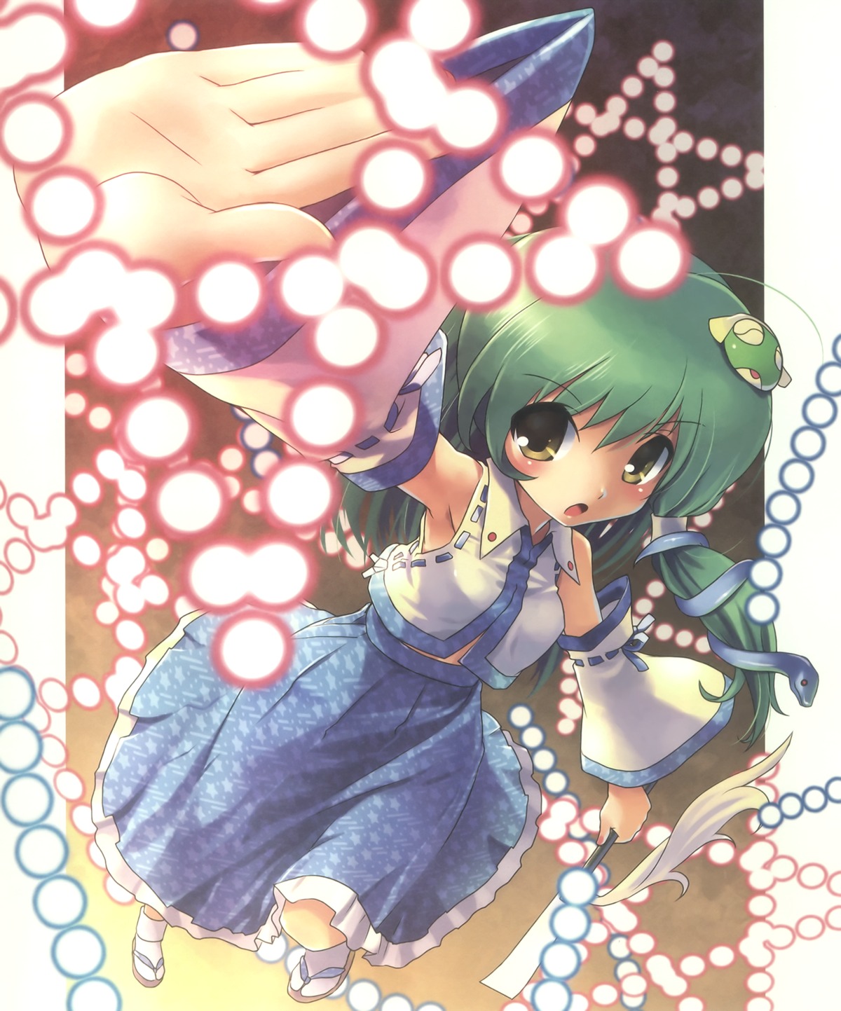 kochiya_sanae marukata touhou