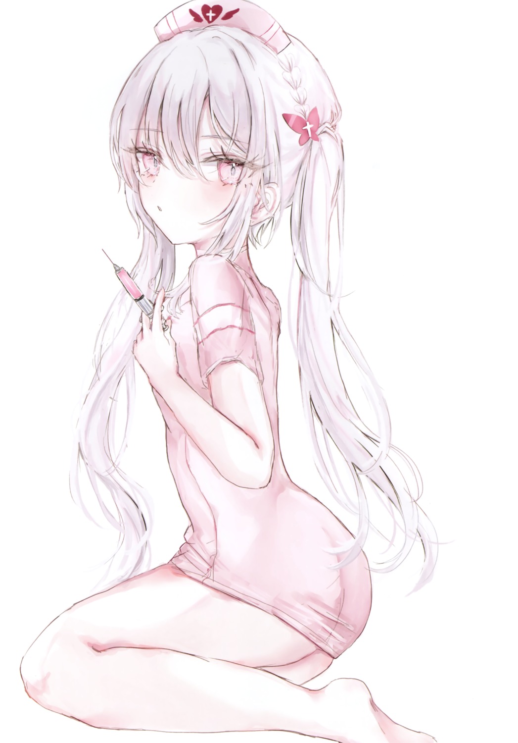 ass beluca loli mashiro_ruka nurse sketch