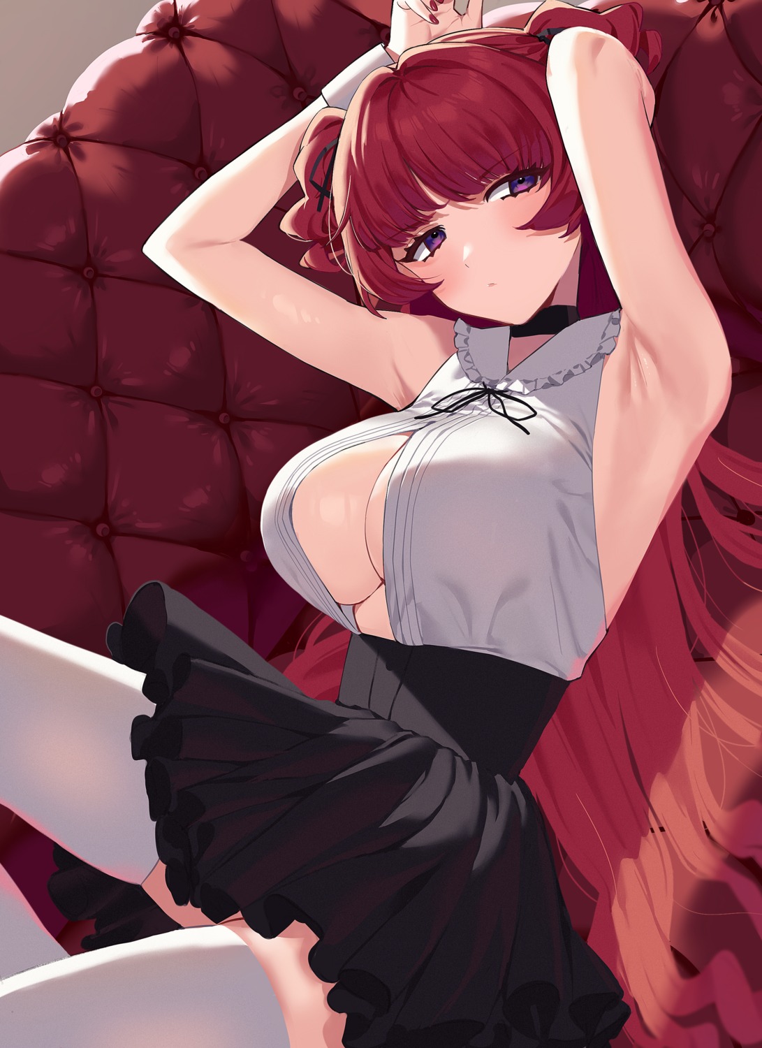 2l no_bra thighhighs