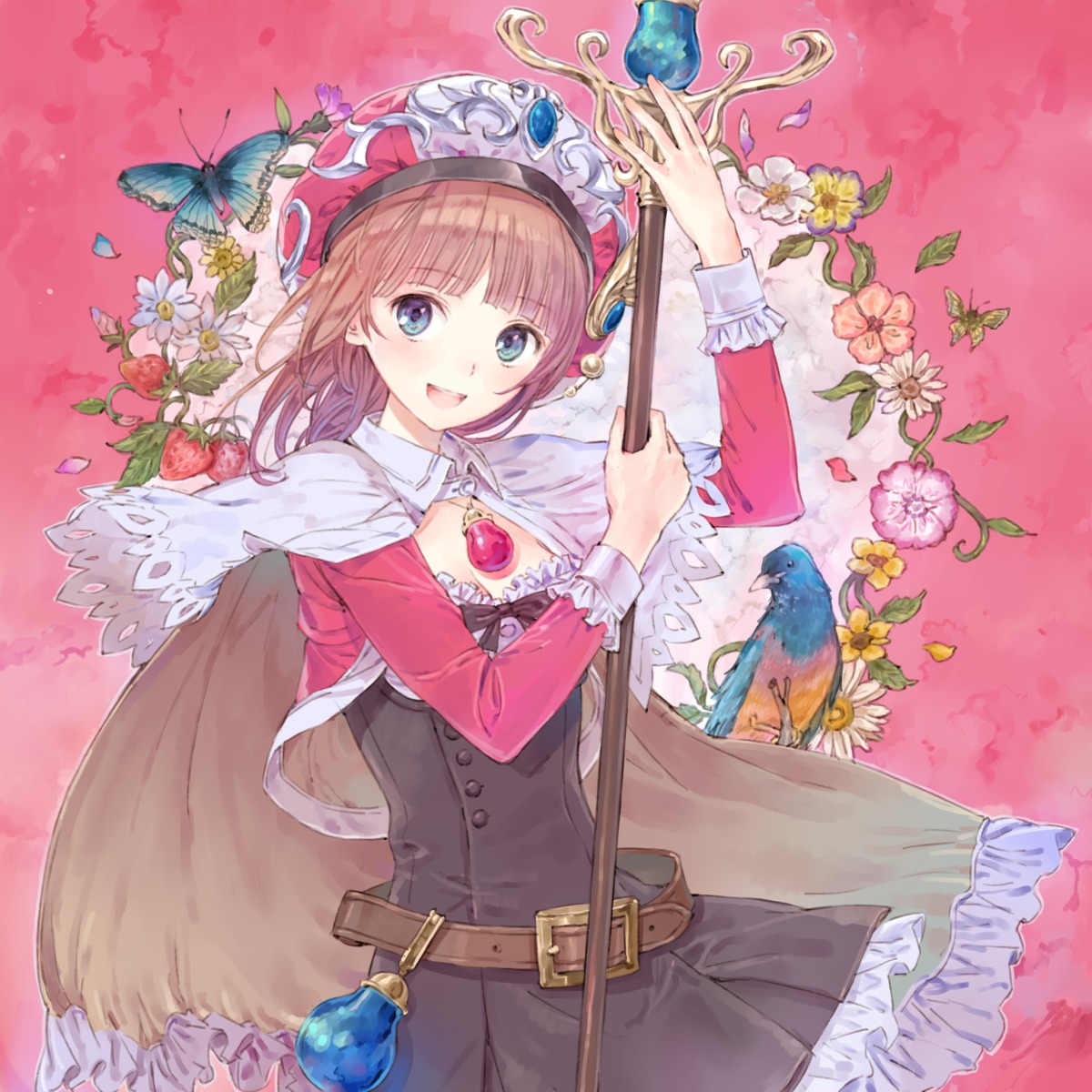 atelier atelier_rorona dress kishida_mel koei_tecmo rorolina_frixell weapon