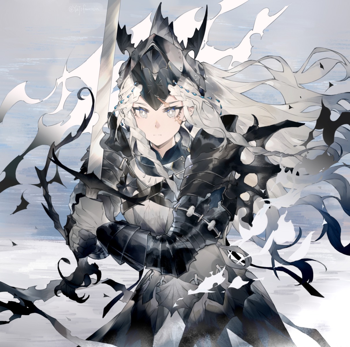armor sword yuji_(fantasia)