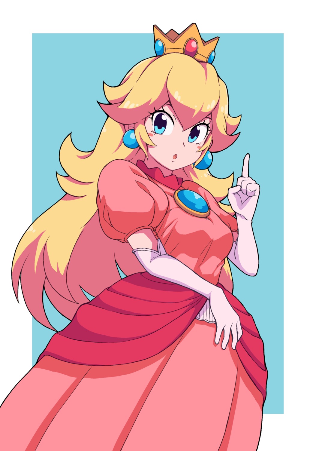 mario_bros. nazonazo_(nazonazot) princess_peach_toadstool