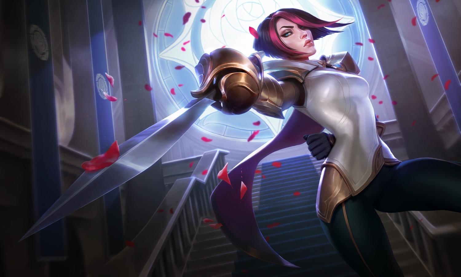 armor fiora league_of_legends sword tagme