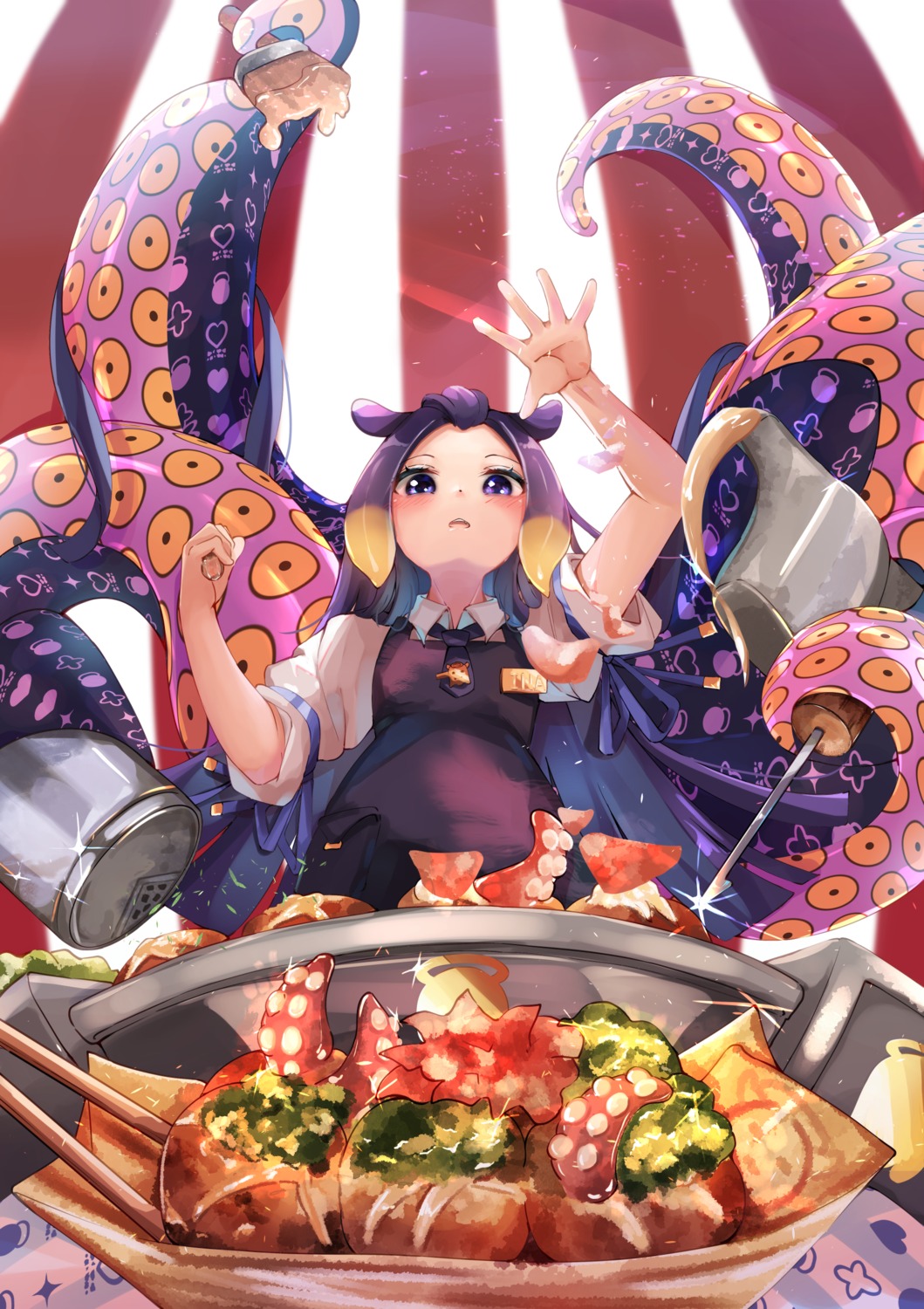 minertime hololive hololive english ninomae ina'nis dress tentacles ...