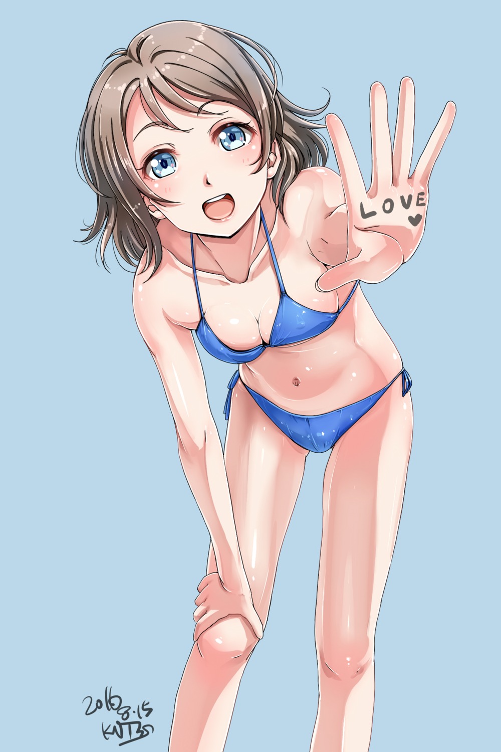 bikini kntrs_(knyrs) love_live!_sunshine!! swimsuits watanabe_you