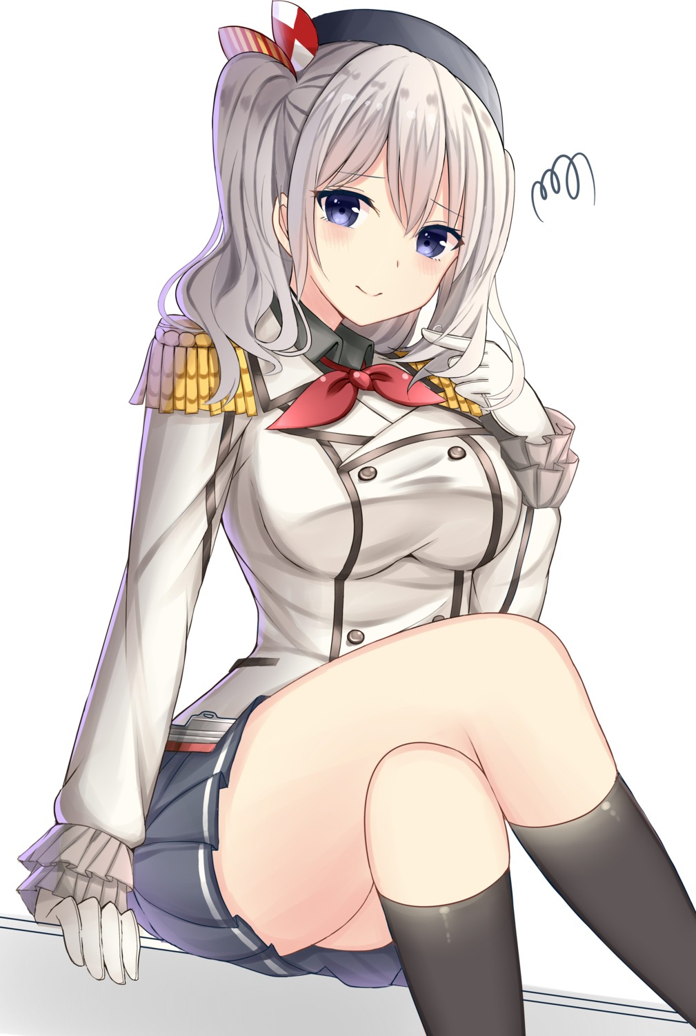 kantai_collection kashima_(kancolle) mizukoshi_(marumi) uniform