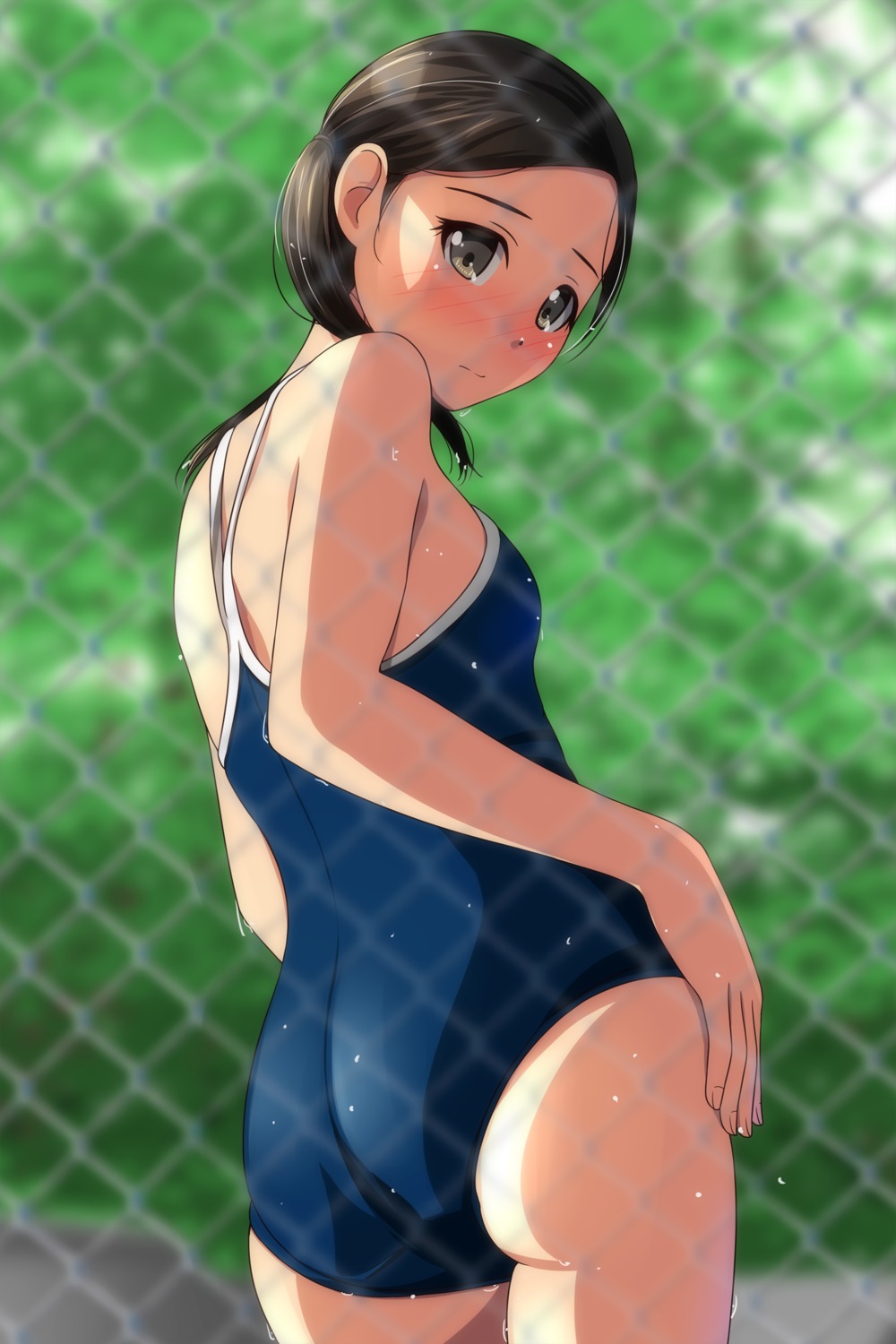 ass matsunaga_kouyou school_swimsuit swimsuits