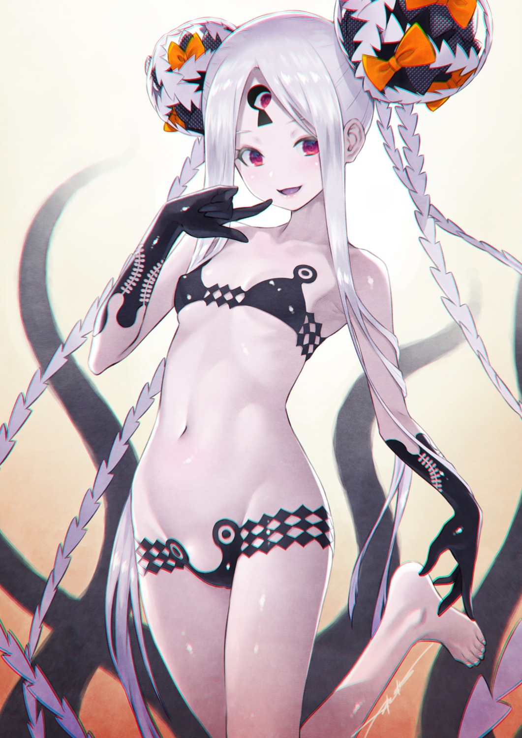 abigail_williams_(fate) bikini erect_nipples fate/grand_order kazuma_muramasa loli swimsuits