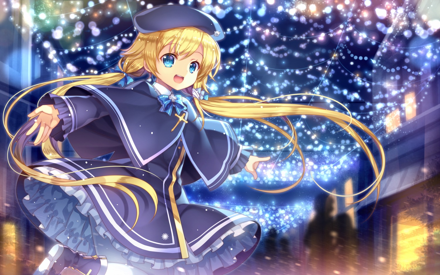 capura_lin dress magi_in_wanchin_basilica pantyhose wallpaper xiao_ma