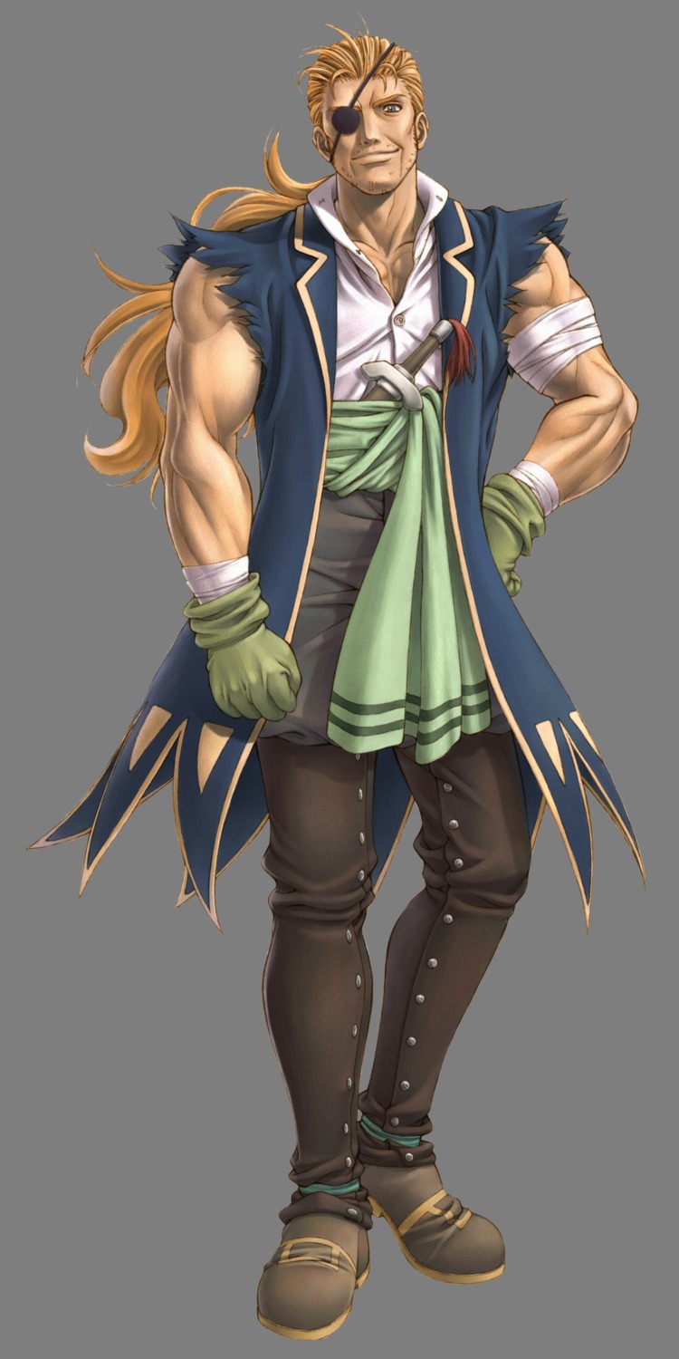 eyepatch falcom ladoc male taue_shunsuke transparent_png ys ys_vi