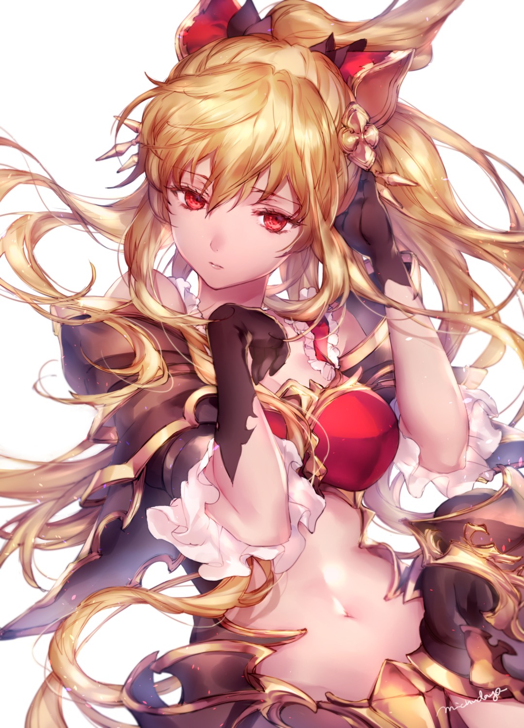 armor bikini_armor granblue_fantasy michudx vila_(granblue_fantasy)