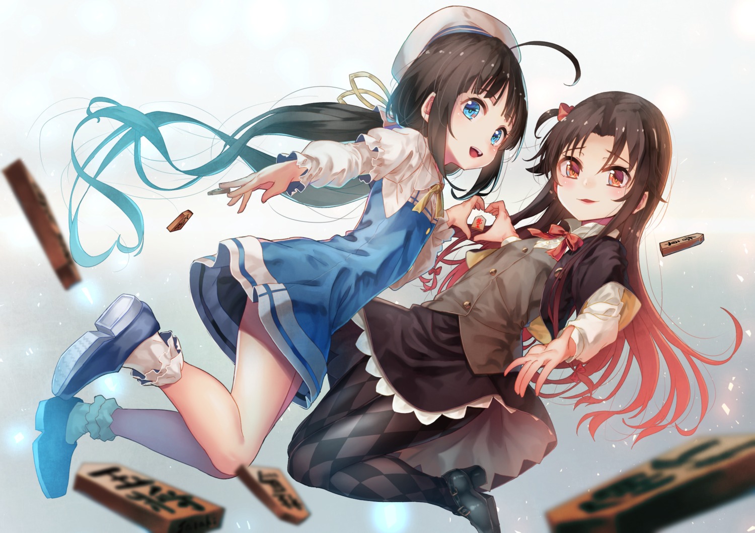 dress heels hinatsuru_ai pantyhose ryuuou_no_oshigoto! saraki seifuku yashajin_ai