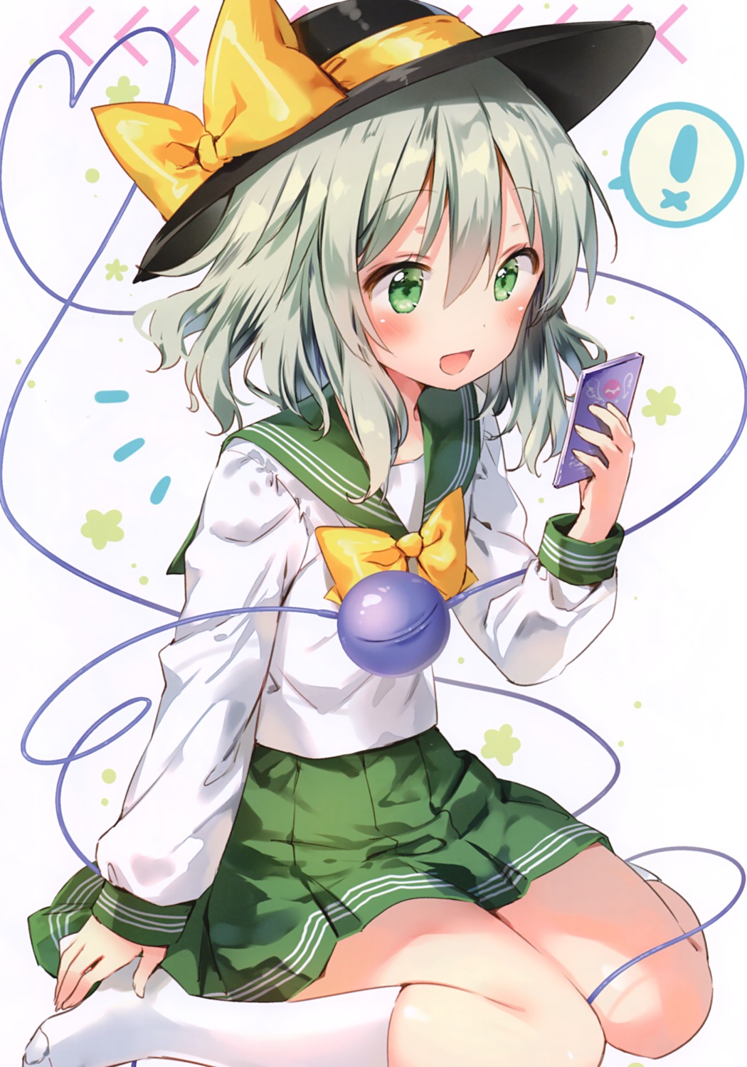 eterna komeiji_koishi riichu seifuku touhou