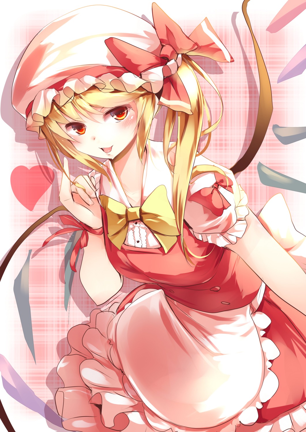 dress flandre_scarlet kanzakietc touhou wings