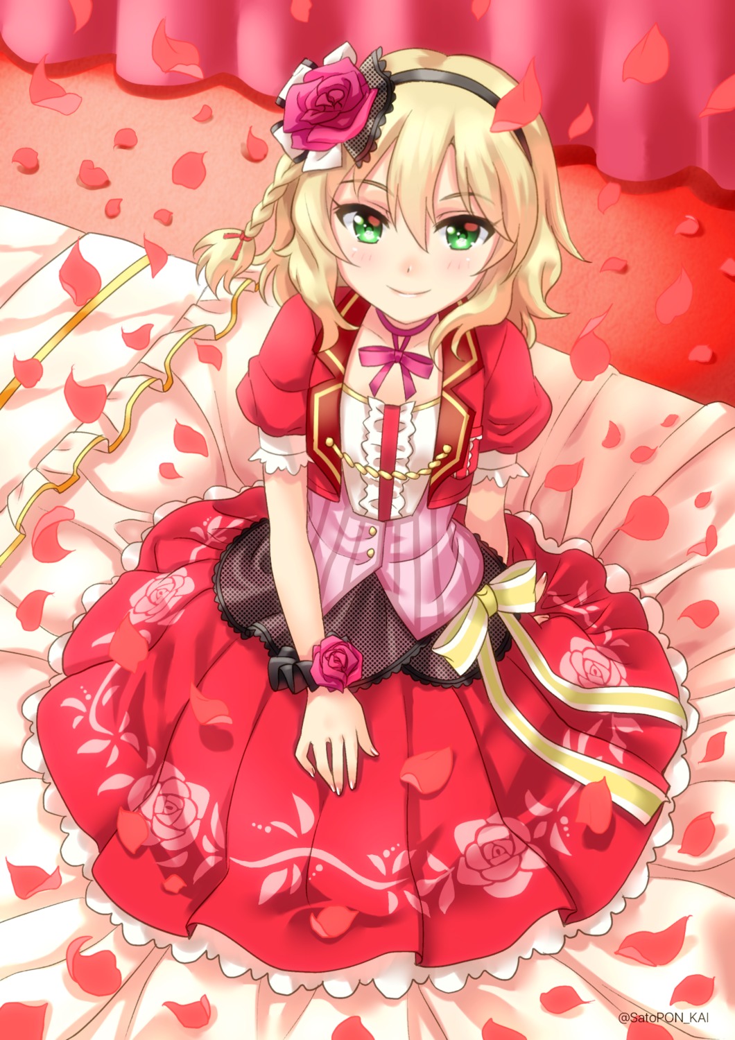 dress sakurai_momoka_(idolm@ster) sato-pon the_idolm@ster the_idolm@ster_cinderella_girls the_idolm@ster_cinderella_girls_u149