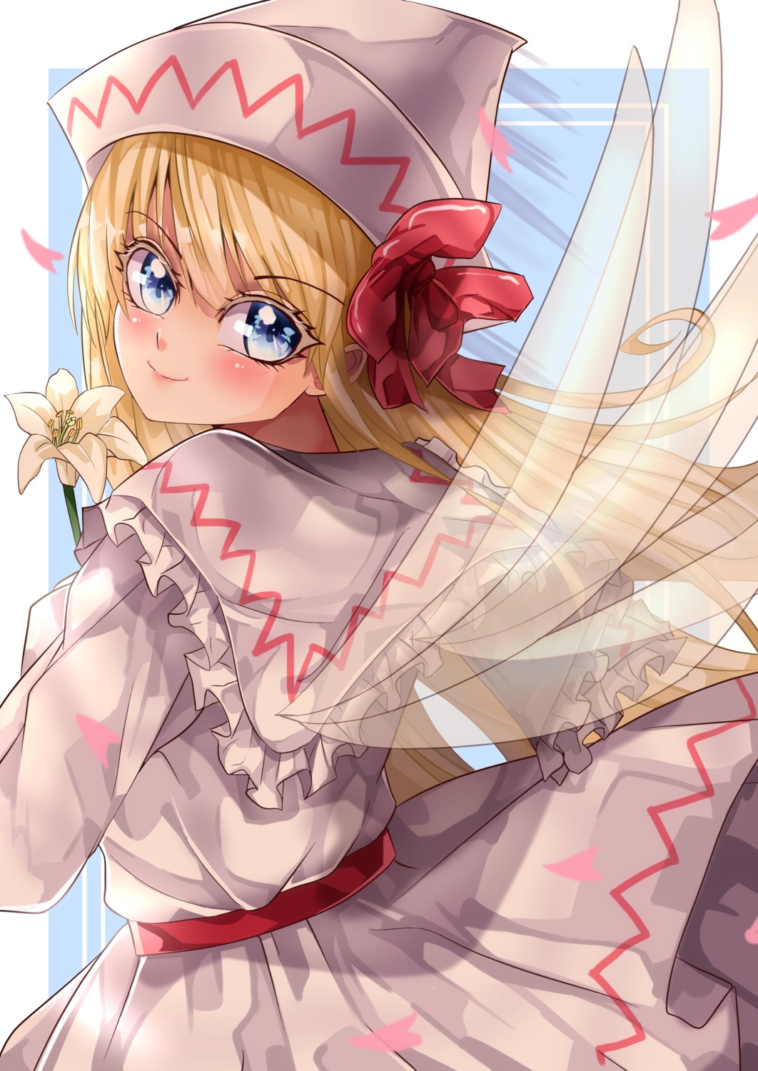 lily_white tagme touhou wings