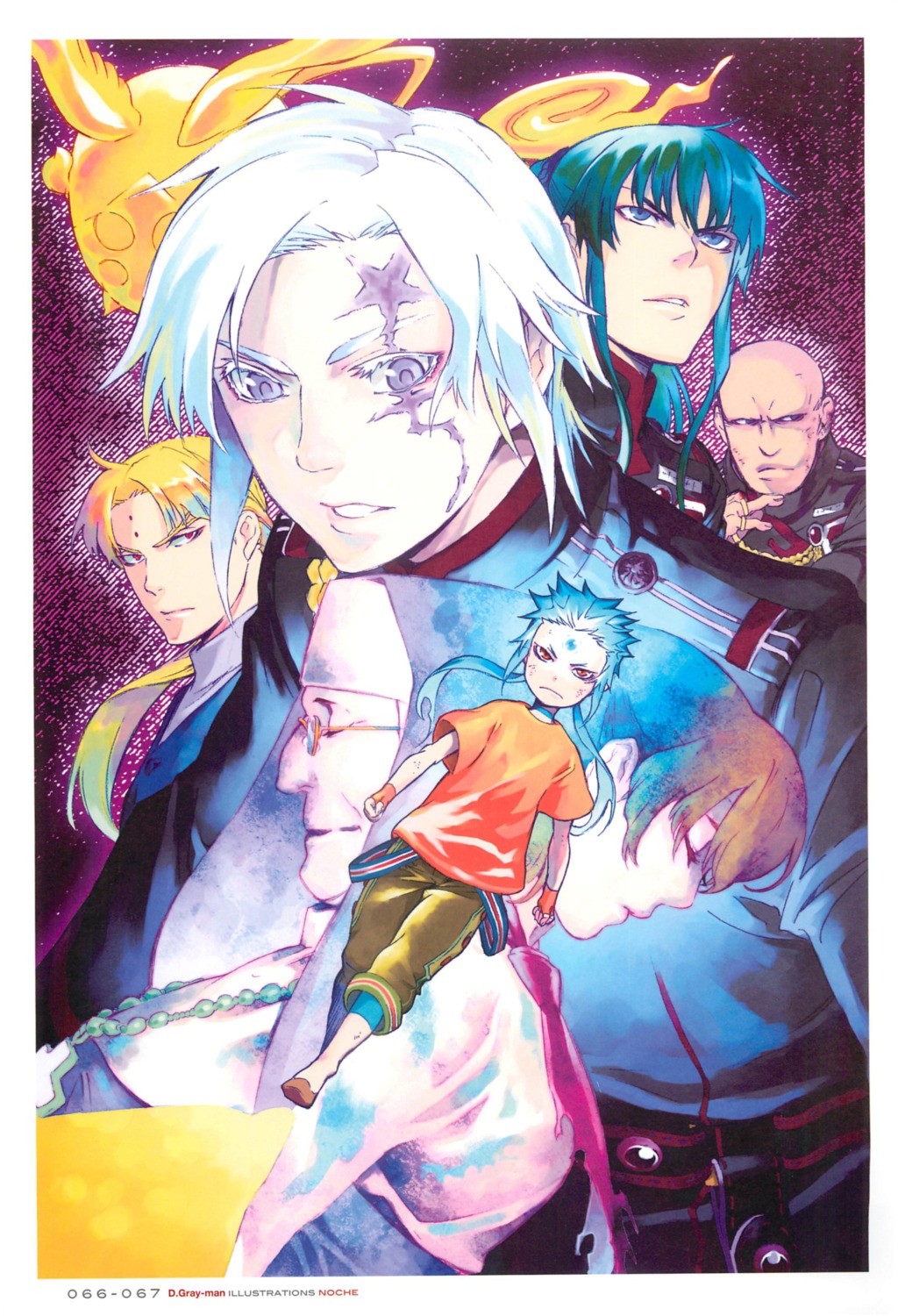 allen_walker d.gray-man hoshino_katsura howard_link kanda_yu noise_marie timcanpy timothy_hearst