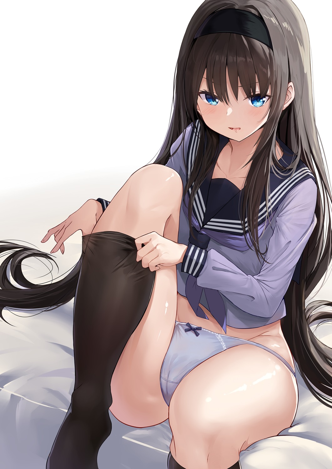 cameltoe i.f.s.f pantsu seifuku toono_akiha tsukihime undressing