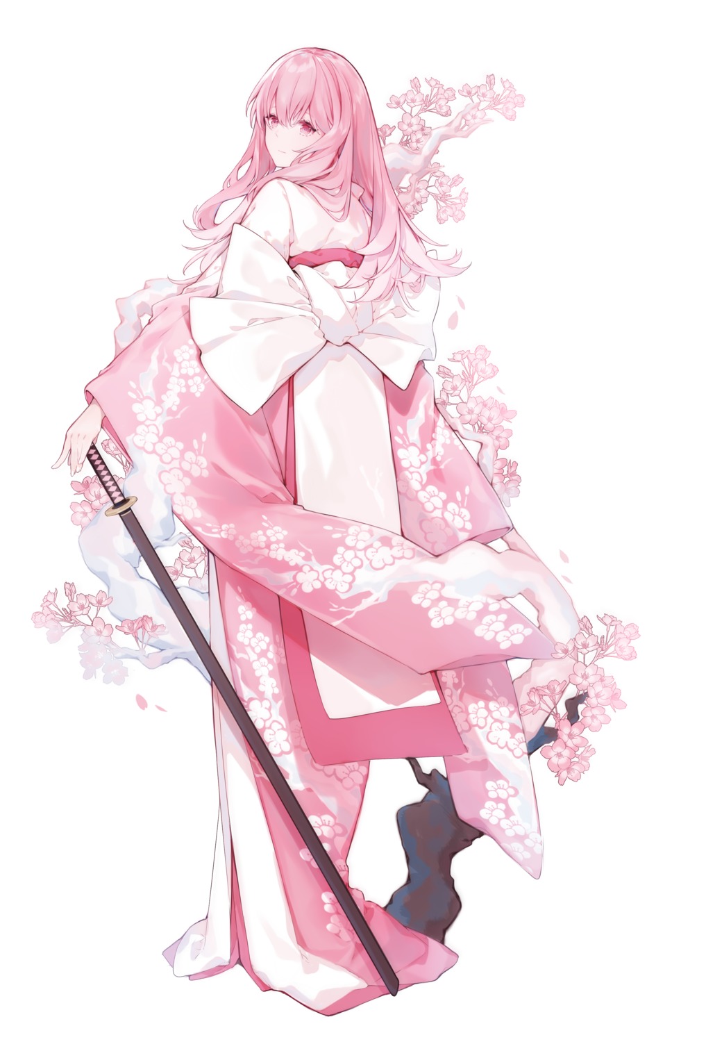 kimono miyuki_(miyuki0529) sword