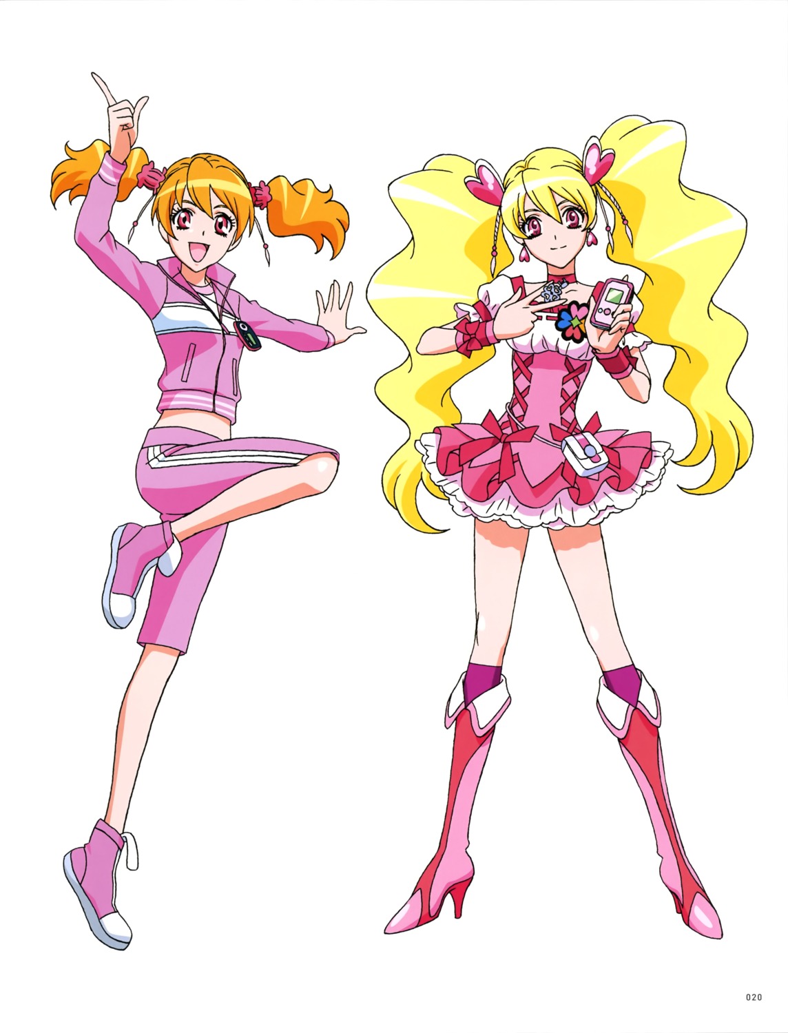 dress fresh_pretty_cure! gym_uniform heels momozono_love pretty_cure