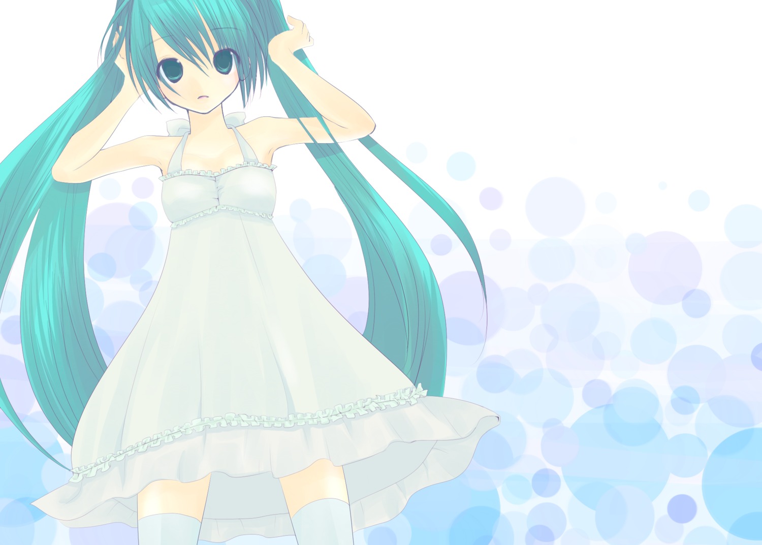 dress hatsune_miku vocaloid yuki_(yukiiro)