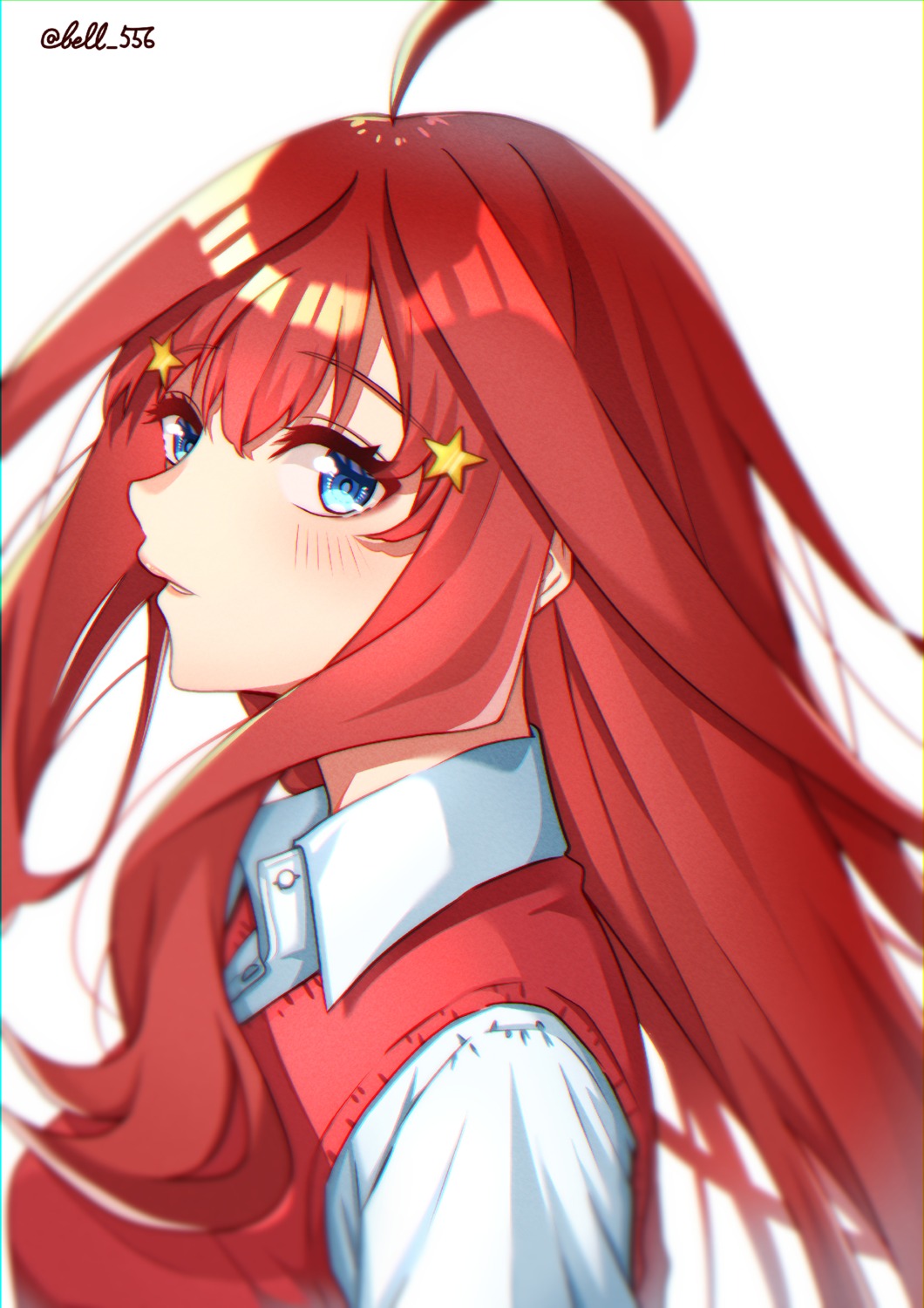 5-toubun_no_hanayome bell_556 nakano_itsuki seifuku sweater