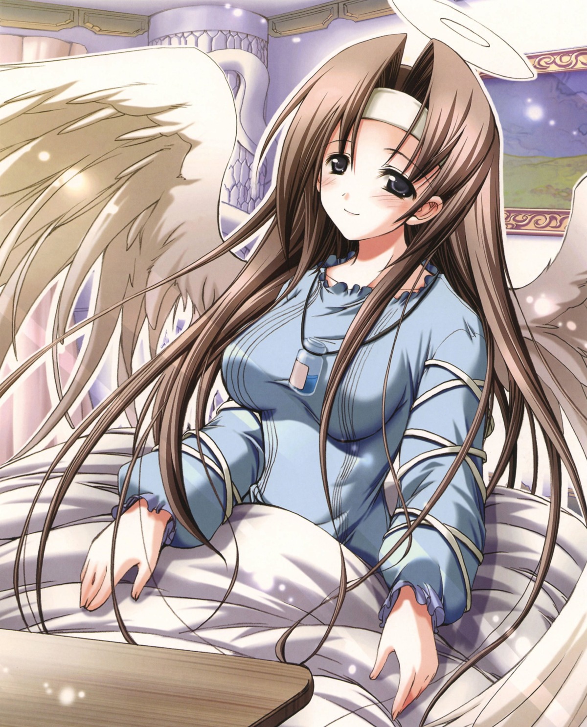 angel jpeg_artifacts misakura_nankotsu wings