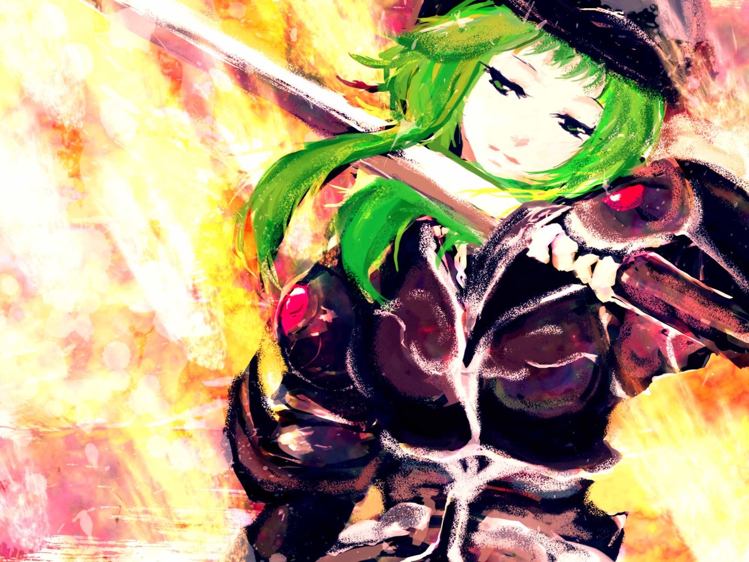 gumi meola sword vocaloid