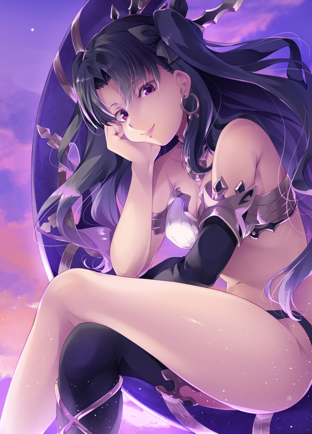 bikini_armor cleavage fate/grand_order ishtar_(fate/grand_order) mukunokino_isshiki thighhighs