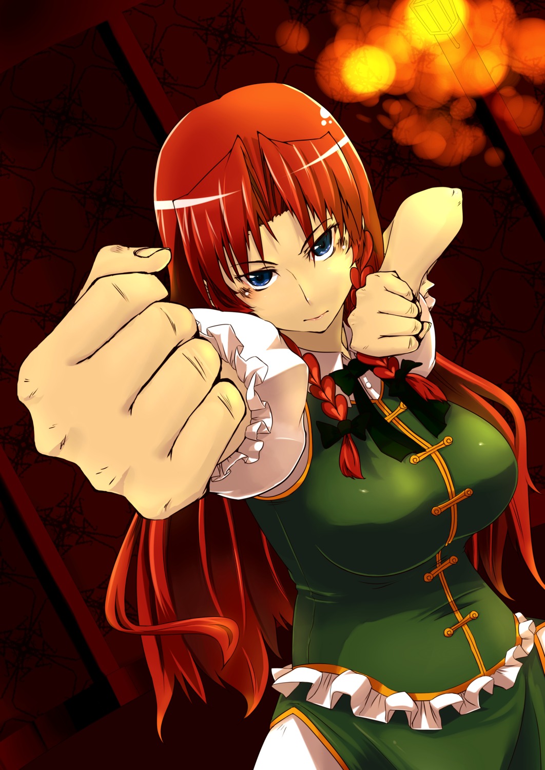 hanchi_hannou hong_meiling touhou