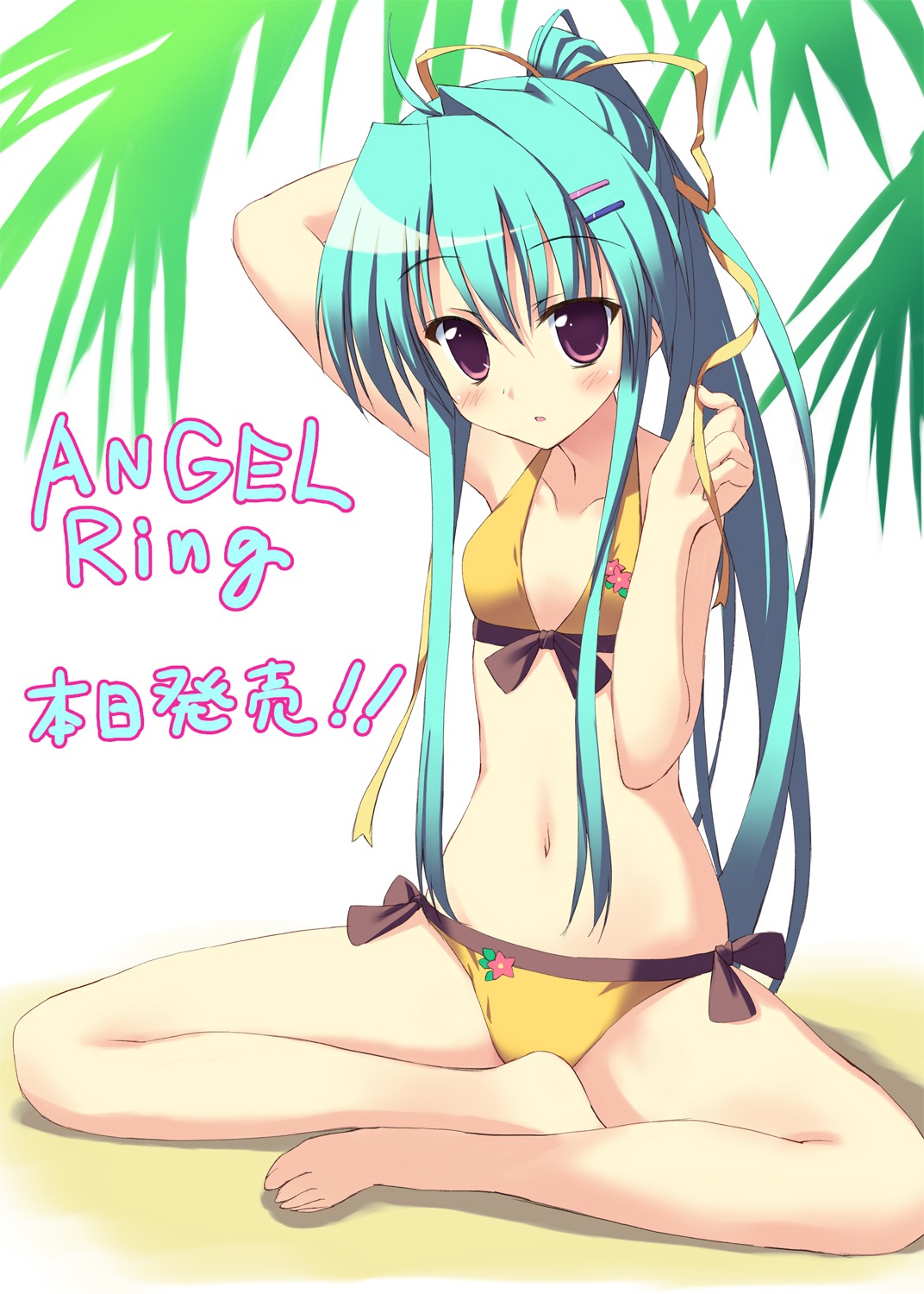 angel_ring bikini saeki_nao shiki_azusa swimsuits