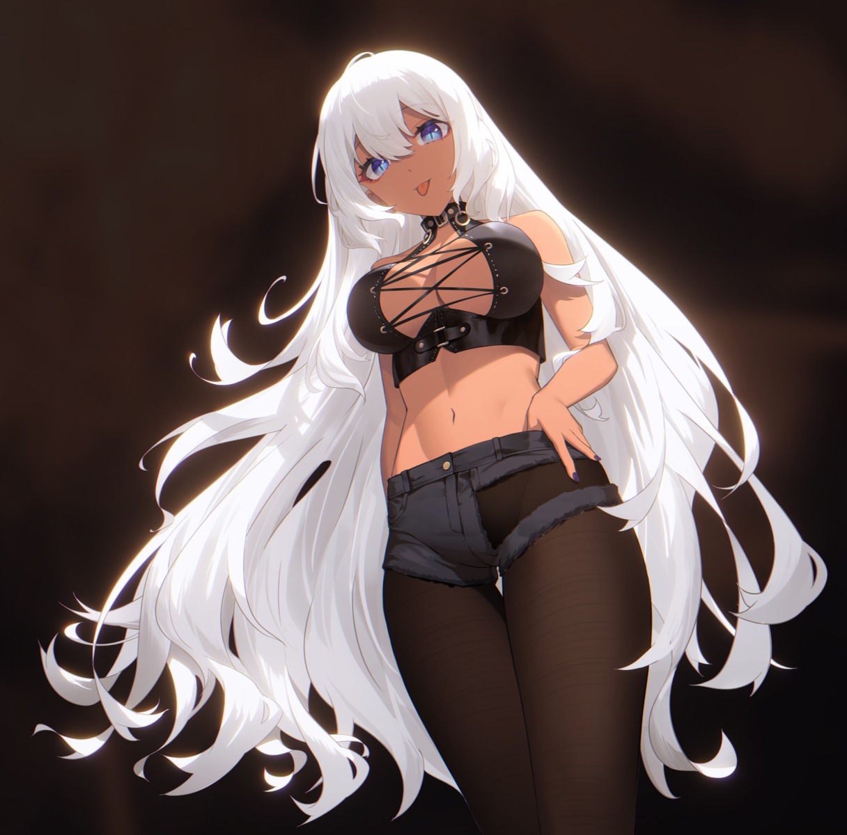 heiyizhushenxia no_bra nopan pantyhose torn_clothes