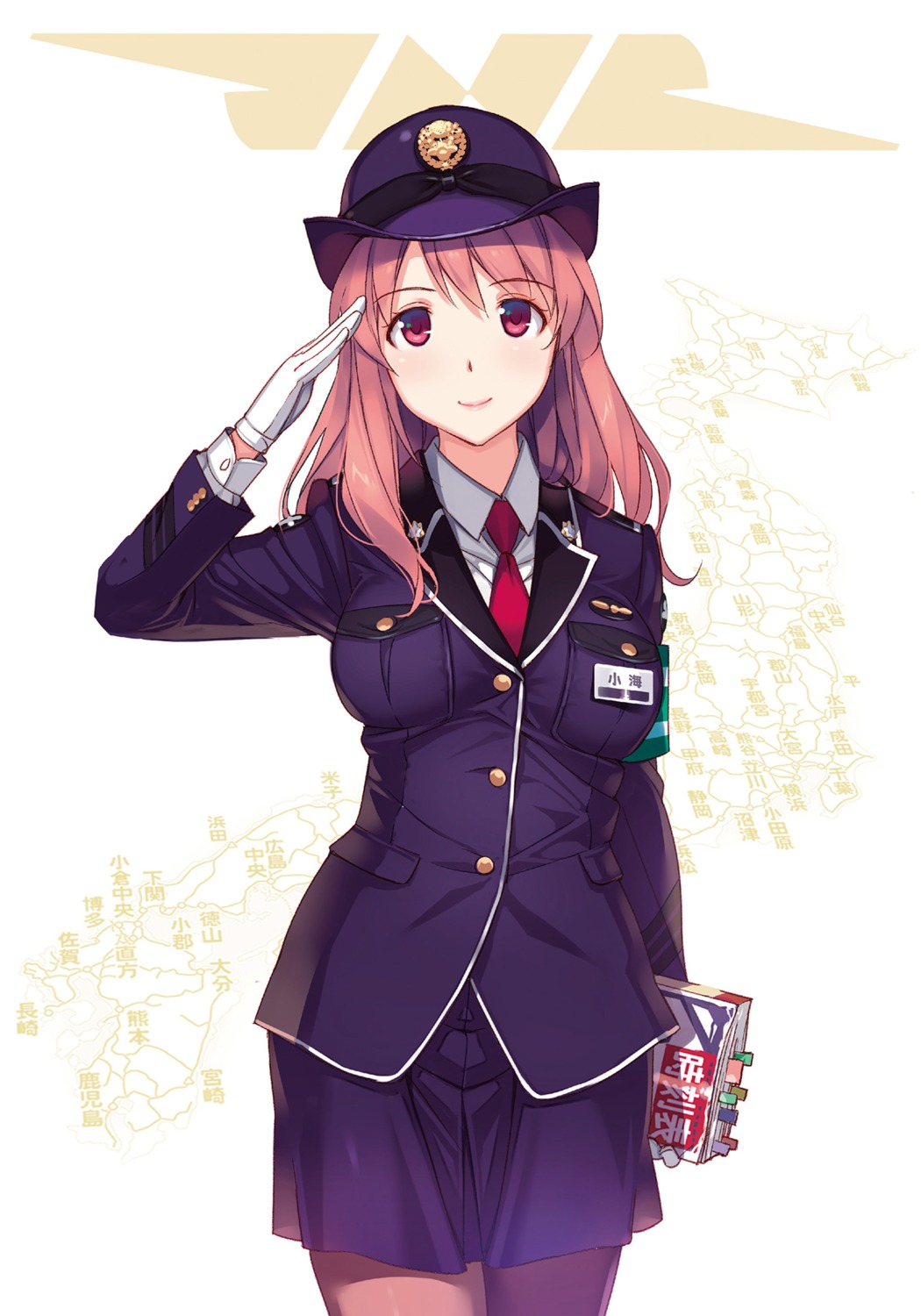 koumi_haruka pantyhose rail_wars! uniform vania600