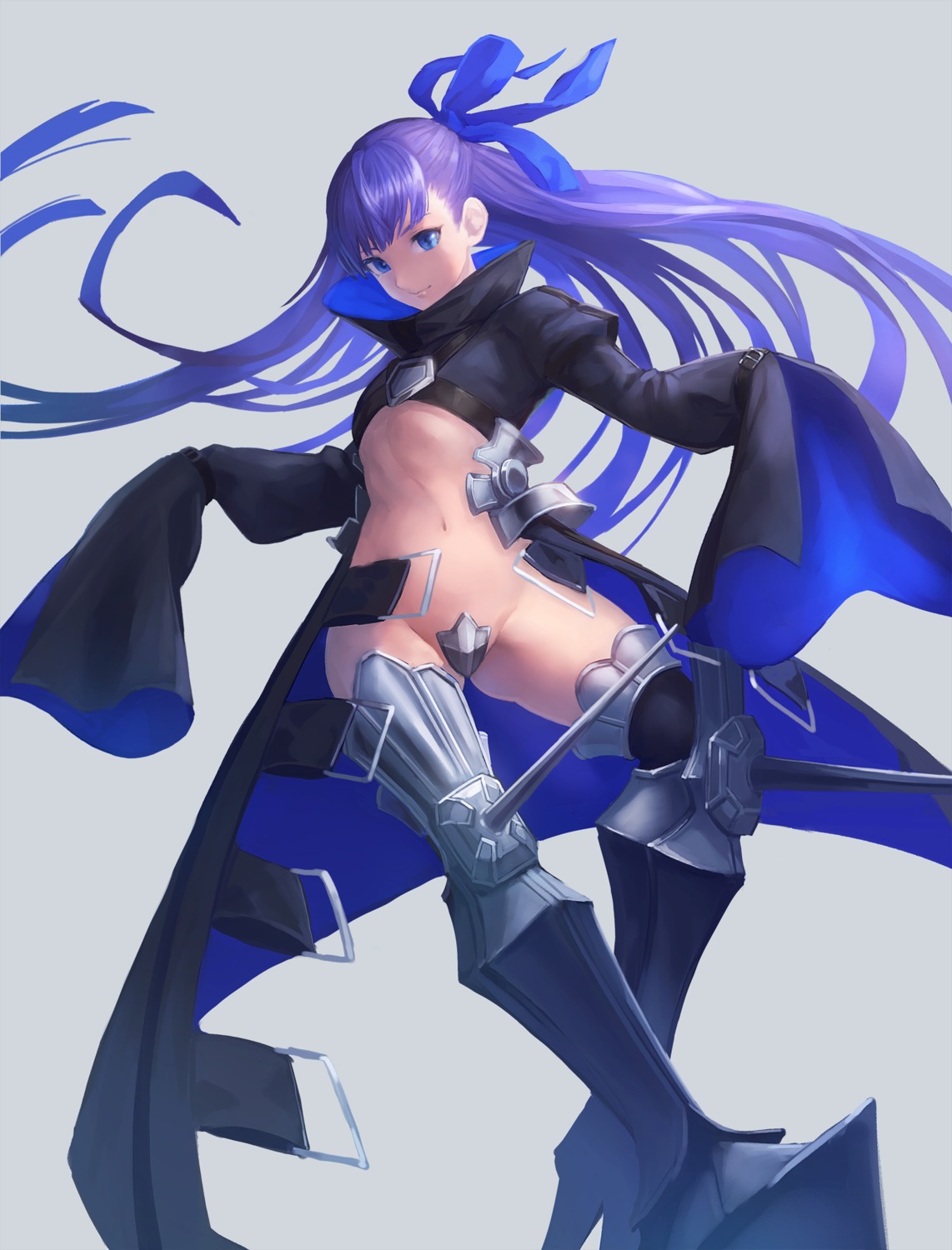 armor bottomless fate/extra fate/extra_ccc fate/grand_order fate/stay_night maebari meltryllis otsukemono thighhighs