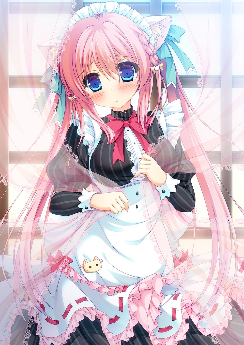 animal_ears furukawa_lemon maid moe2015 nekomimi